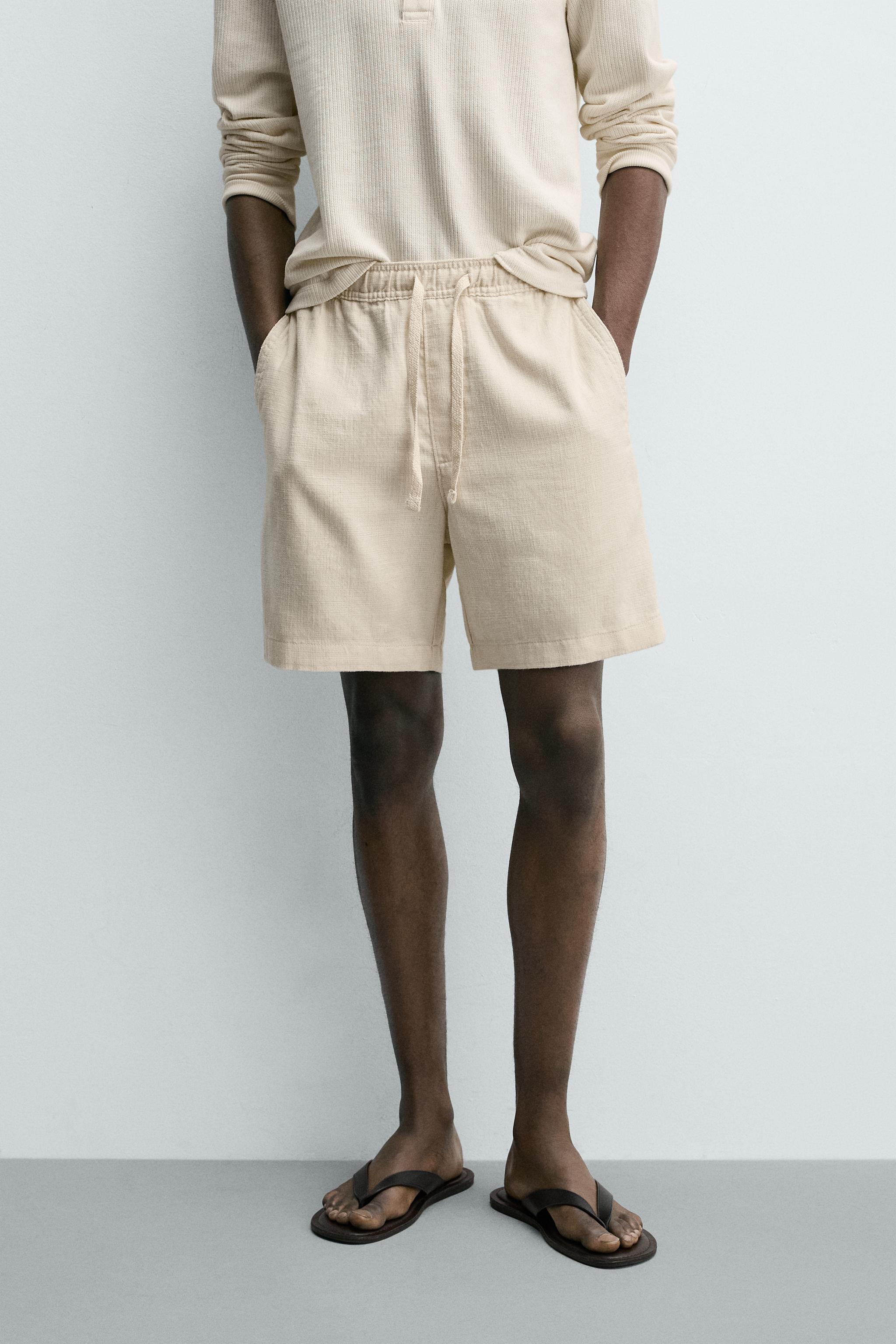 SHORT REGULAR FIT STRUCTURÉ